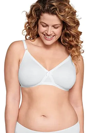NATURANA Moulded Firm Control Soft Cup Bra Reggiseno Basic, , 3A Donna