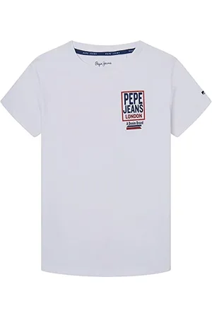 Pepe Jeans Benny, T-Shirt Bambini e ragazzi, (White),6 anni