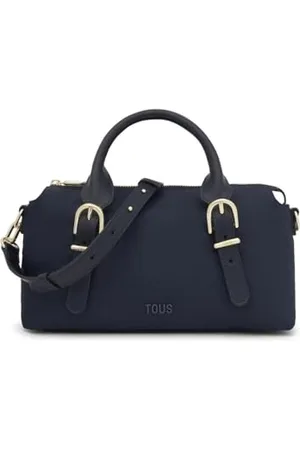 TOUS Bowling M Buckles Soft Azul Marino, Borsa Donna