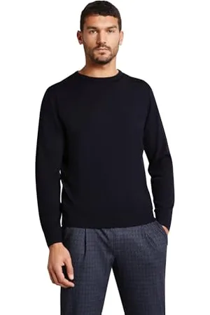 Bugatti 7400-95530 Maglione Girocollo, Marine-390, XL Uomo