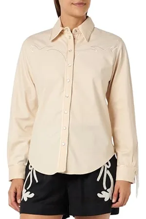 Pinko Wolf Camicia Gabardina Leggera Blazer, , XXS Donna