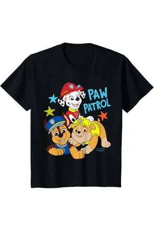 Paw Patrol Bambino - Chase Marshall Rubble Stelle Maglietta