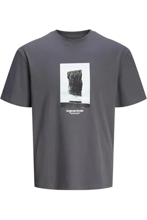 JACK & JONES Jorvesterbro Picture Tee SS Crew Neck SN T-Shirt, , S Uomo