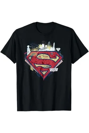DC Comics Originals DC Superman Logo New Amazing Adventures 85 anni di azione Maglietta