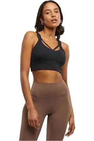Urban classics Tb7809-ladies Sports Bra Crossed T-Shirt, , XS Donna