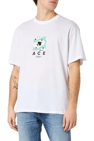 JACK & JONES Jorblockpop Tee SS Crew Neck Tg T-Shirt, , XL Uomo