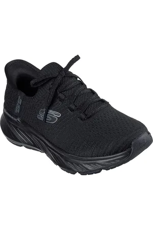 Skechers EDGERIDE Impression, Scarpe da Ginnastica Donna, Black, 40 EU