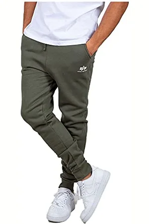 Alpha Industries Basic Jogger SL Pantaloni da Ginnastica da Uomo Sportivi, , XL
