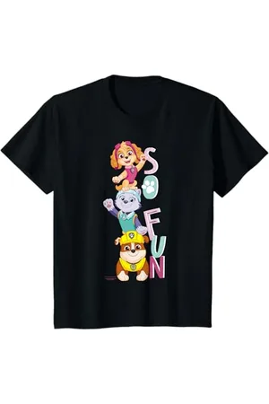 Paw Patrol Bambino - Everest Skye Rubble So fun Maglietta