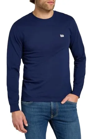 Lee LS Patch Logo Tee T-Shirt, , XXL Uomo