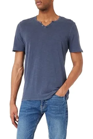 JACK & JONES Jjesplit Neck Tee SS Noos, T-Shirt Uomo, , S