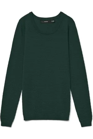 VERO MODA VMCARE Structure LS O-Neck Blouse GANOOS Camicia da Donna, , M