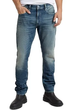G-Star Mosa Straight Jeans Uomo, (Antique Faded Lago Blue D23692-d434-g354), 33W / 30L