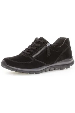 Gabor Rollingsoft Sport-Halbschuh, Scarpe da Ginnastica Basse Donna, Nero (Black (Blurossoschw) 47), 40 EU