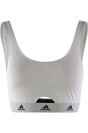 adidas Scoop Bralette Bustino, Bianco, S Donna