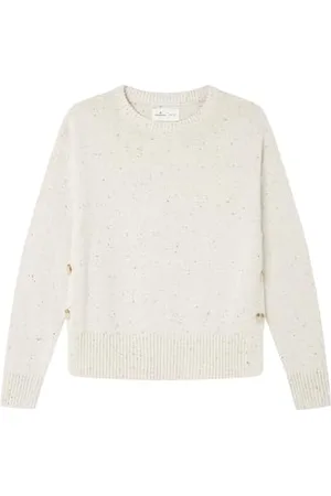 Springfield 4.Gym.AP. Sweater Boho Botonato Jersei, , L Donna