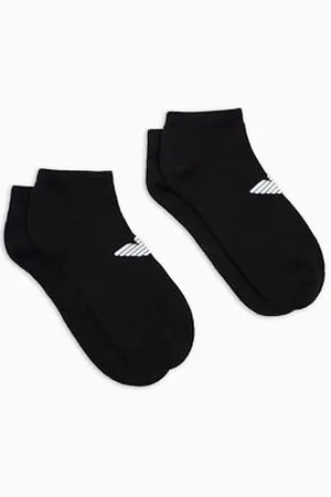 Emporio Armani 2-Pack Sneaker Socks Calzini, , Taglia Unica Uomo