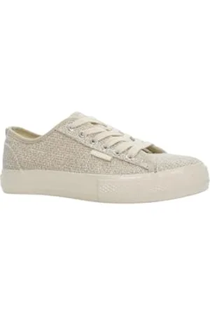 Lumberjack RAVENNE, Scarpe con Lacci Donna, Ecru/Gold, 40 EU