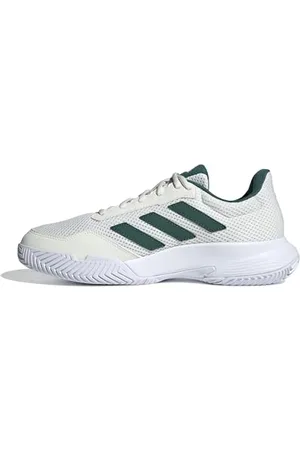 adidas Court Spec 2 Tennis Shoes, Scarpe Unisex-Adulto, off White/Collegiate Green/Cloud White, 46 EU