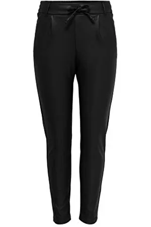 ONLY ONLPOPTRASH Easy Coated Pant Pnt Noos Pantaloni, , M Donna