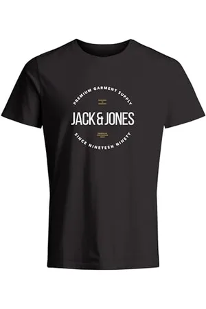 JACK & JONES Jprblaaston SS Tee Crew Neck Fst T-Shirt, , S Uomo