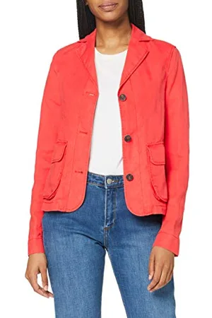 Camel Active Womenswear Blazer Giacca, (RED 50), 48 IT Donna