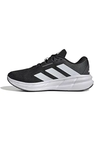 adidas Questar 3 Running Shoes, Scarpe Basse Non da Calcio, Core Black/Cloud White/Carbon, 38 EU