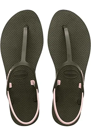 Havaianas You Paraty, Sandali Bassi Donna, Green, 34 EU