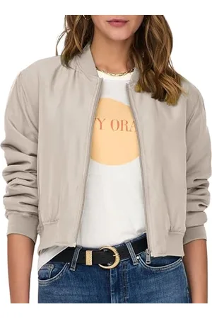 ONLY Onlalma Bomber Otw Noos Giacca, Pumice Stone, L Donna