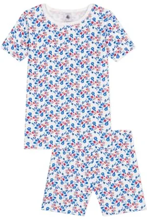 Petit Bateau A0d6u Pyjacourt, , 6 Anni Bambina