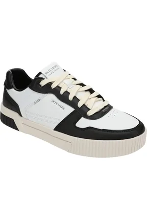 Skechers Jade STRANE, Scarpe da Ginnastica Uomo, White, 43 EU