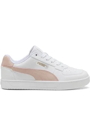 PUMA Caven 2.0, Scarpe da Ginnastica Unisex - Adulto, White Rose Quartz Gold, 40.5 EU