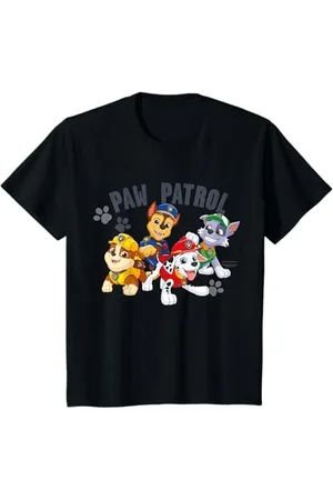 Paw Patrol Bambino - Chase Marshall Rubble Rocky Maglietta