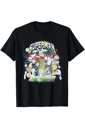 DC Comics Originals DC Superman Lex Luthor Hero Man Steel Action 85 Anni Maglietta