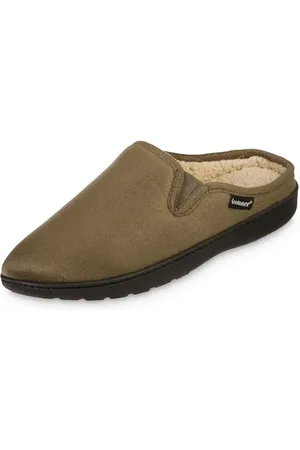 Isotoner Vincent - Zoccoli da Uomo in Microsuede Riciclato con Cappuccio, Colore: , 40-42, , 9.5-10.5