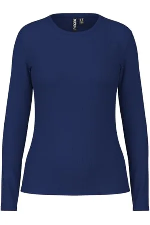 Pieces® Pcruka LS Top Noos BC, T-Shirt Donna, , XS