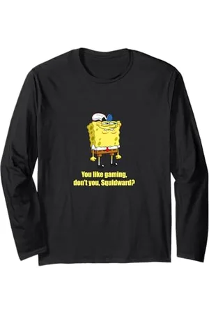 Spongebob Sponge Bob - Ti piace giocare Maglia a Manica