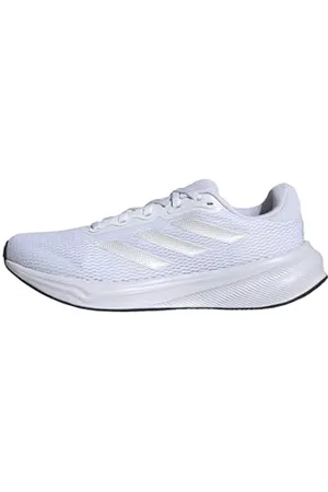 adidas Response Runner Shoes, Scarpe da Corsa Donna, Cloud White/Zero Metalic/Dash Grey, 40 EU