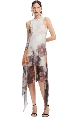 Desigual Woman Knit Dress Senza Maniche NAN, , L Donna