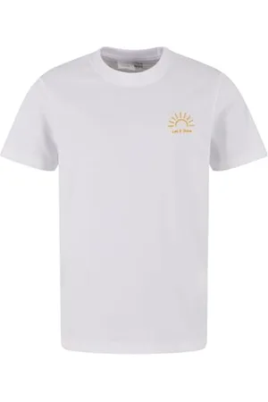 Mister Tee Mtk363-let It Shine Sun EMB Tee T-Shirt, , 146-152 cm Bambini e Ragazzi