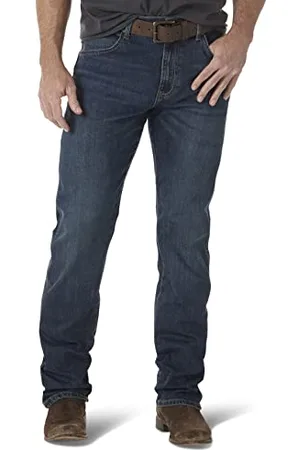 Wrangler Jean retrò Slim Fit con Gamba Dritta Jeans, Città di , 30W / 34L Uomo