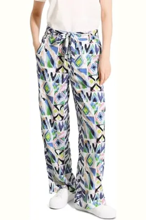 CECIL B377518 Pantaloni con Stampa Colorata, , (M) W x 30L Donna