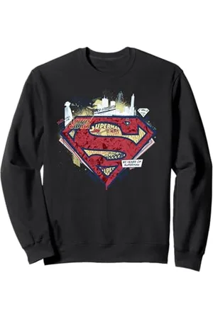 DC Comics Originals DC Superman Logo New Amazing Adventures 85 anni di azione Felpa