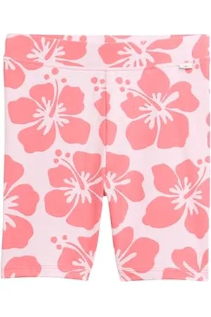 TOM TAILOR 1046303 Leggings, 37774-Big Pink Flower, 104/110 cm Bambina