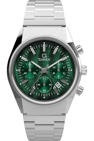 Timex Orologio Cronografo al Quarzo Uomo con Cinturino in Acciaio Inossidabile TW2W33600