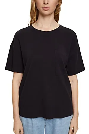 ESPRIT 072ee1k336 T-Shirt, 001/nero, S Donna