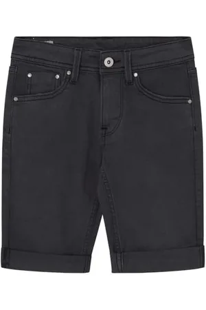 Pepe Jeans Slim Short Jr, Pantaloncini Bambini e ragazzi, (Denim-xr6), 16 anni