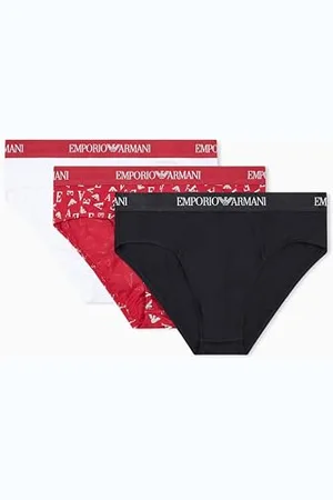 Emporio Armani 3-Pack Brief, Mutande Bambino Uomo,