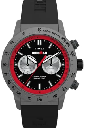 Timex Orologio Cronógrafo al Quarzo da Uomo con Cinturino in Silicone TW2Y01900