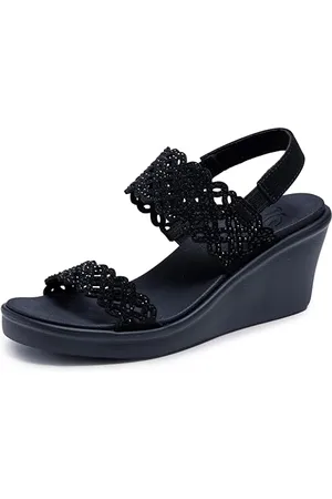 Skechers Rumble su-Sassy DayZ, Sandali con Zeppa Donna, , 38 EU